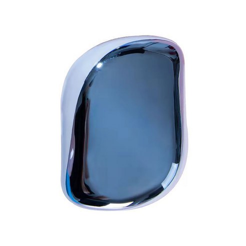 조은마음 1+1 휴대용 헤어빗 여성 포켓빗 미니 머리, 2개, 로즈골드 펄블루 2종세트