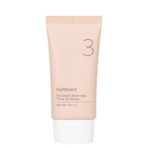 넘버즈인 3번 도자기결 파데스킵 톤업베이지 SPF50+ PA++++ 50ml, 1개