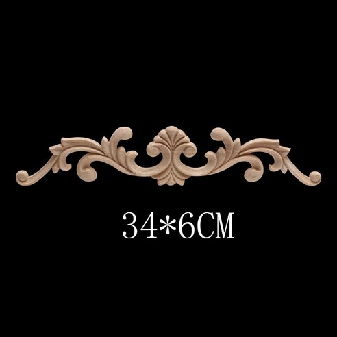 유럽 데칼 나무 조각 단단한 나무 문 심장 꽃 홈 인테리어 소매 및 도매 나무 몰딩 나무 Applique 벽, {"크기":"하나"}, C45-4