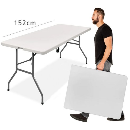 브로몰딩 야외 접이식테이블 1500테이블 캠핑테이블 (152cm) 테이블상판접이식 행사매대/가판대