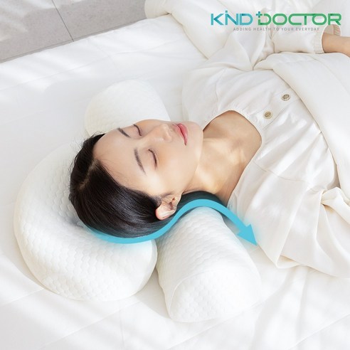 친절한닥터 분리형 메모리폼 경추베개: 더 나은 잠을 위한 완벽한 선택