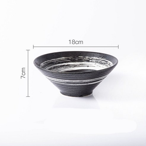 Lingao creme japonês de cerâmica criativo sopa macarrão restaurante personalização, green