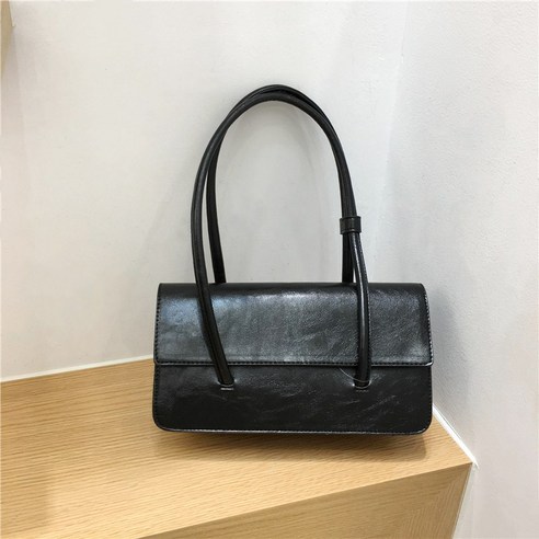 비비코코 간지나는 숄더백 모던 호보백 베이직 버킷백 빈티지 길쭉이 엣지 바게트백