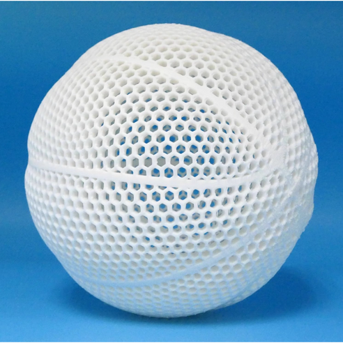 혁신적인 3D 프린팅 기술로 완성된 미래형 농구공