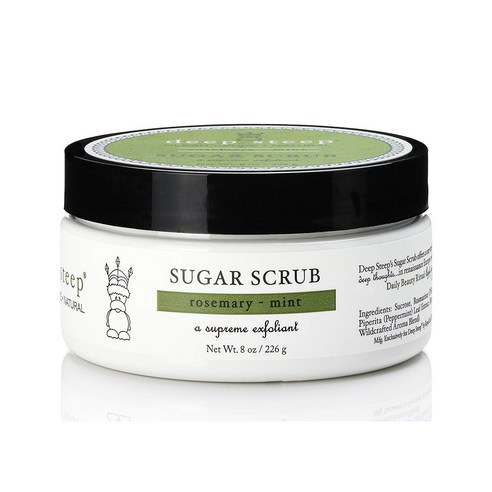 Deep Steep 슈가 스크럽, 226g, Rosemary - Mint, 1개