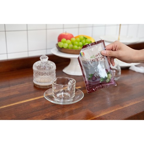 건강하고 당당한 하루를 위한 정도원 여주자색돼지감자즙