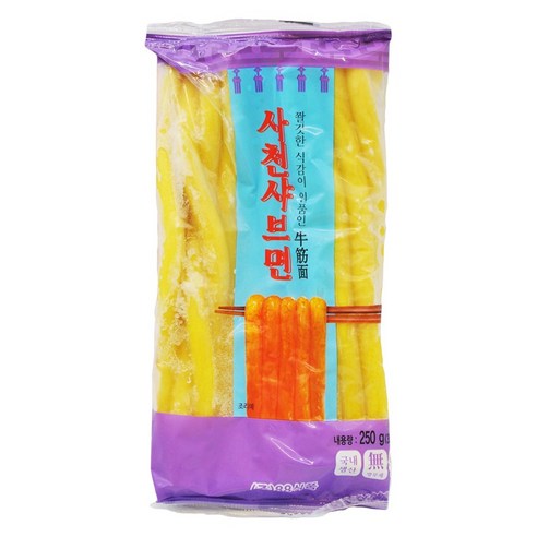 [스푸마켓] 뉴진면 250g 마라탕 사리, 3개