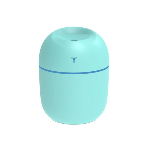 미니카 가습기 usb 가정용 휴대용 정음 침실 안개량 사무용 데스크톱 가습기, 에그 그린 Usb 플러그인