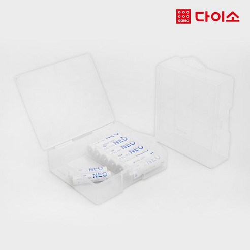 [다이소]다용도케이스2P(건전지보관겸용)-1026288