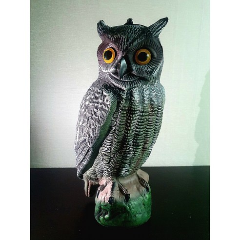 진짜같은 부엉이 모형: 동물 퇴치와 장식을 위한 완벽한 솔루션