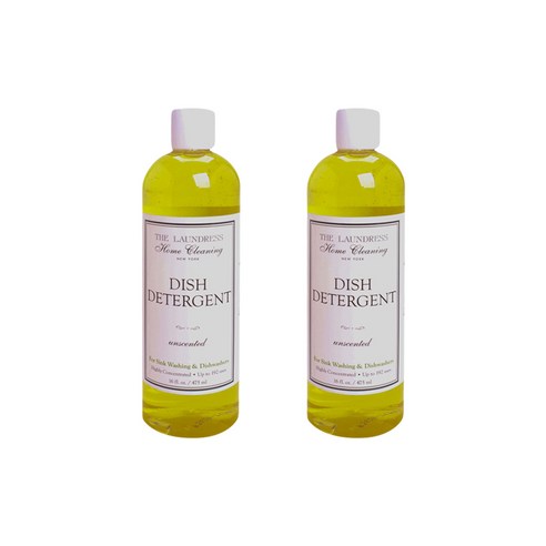 런드레스 그릇 일반주방세제 무향, 2개, 475ml