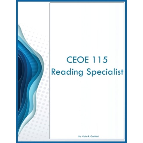 (영문도서) CEOE 115 Reading Specialist Paperback, Reading Learning Group, English, 9798868918971