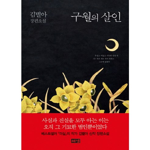 구월의 살인:김별아 장편소설, 해냄출판사