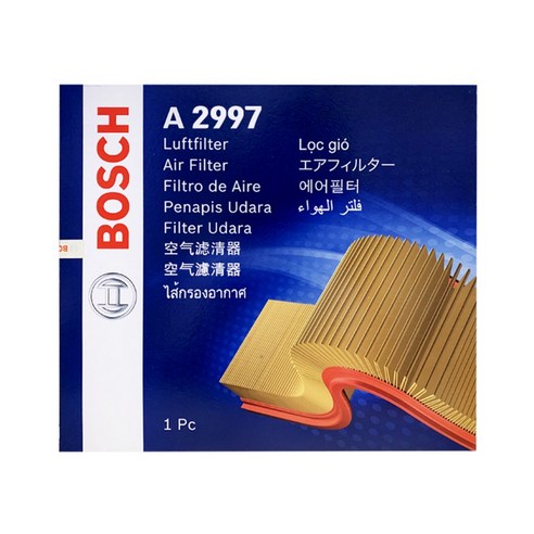 스마트 에어 필터 자동차 고 유량 에어 필터 콜드 에어 흡기 범용 필터 3 76mm 스포츠 레이싱 자동차 엔진 공기 흡입구, Red, 1개 13 보쉬 에어필터, AF997, 1개