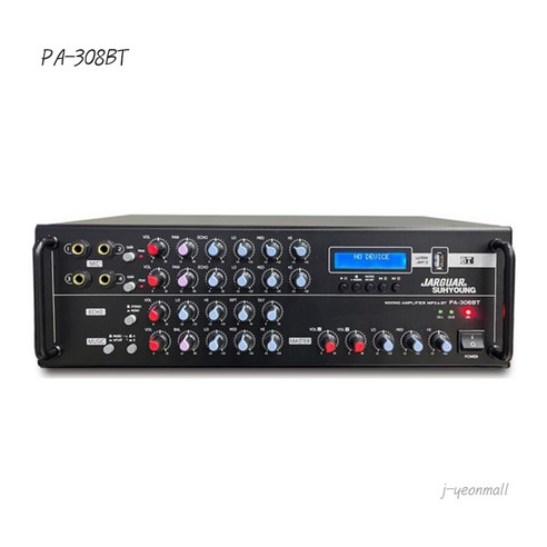 JARGUAR 쟈가 PA-203BT 단종 2채널 노래방 앰프행사 308BT로 변경, PA-308BT