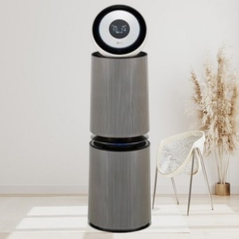 LG전자 퓨리케어 오브제 컬렉션 360도 알파 UP 공기청정기 + 펫 필터 AS333NS4C 109㎡ 방문설치