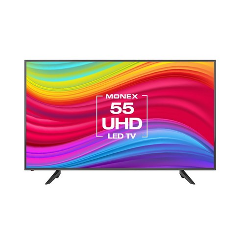 고화질의 4K UHD 해상도와 생생한 색감을 즐길 수 있는 디엘티 모넥스 M553683UT 55인치 대형 LED TV