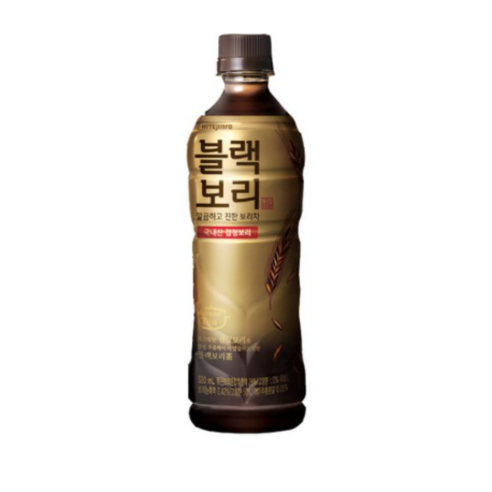 하이트진로 블랙보리 음료, 520ml, 20개