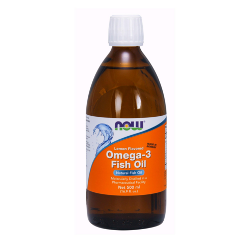 나우푸드 오메가 3 피쉬 오일 레몬, 500ml, 1개