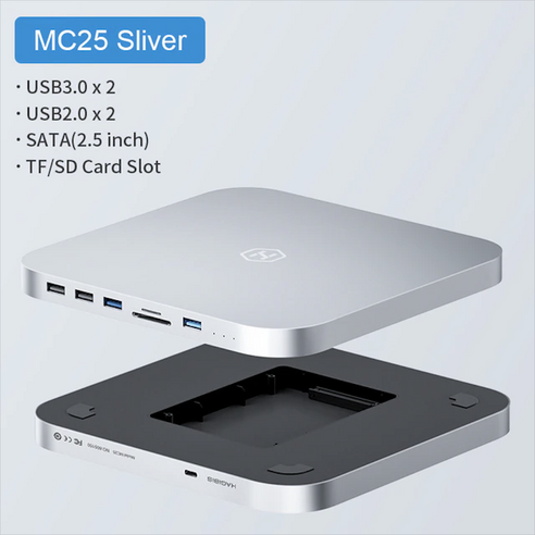 하기비스 MC25 USB-C 도킹 스테이션: 맥 사용자의 이상적인 작업 공간 솔루션