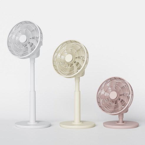 한일 워셔블 특허선풍기 무소음 BLDC 가정용 리모컨 아기바람 원터치 헤드 조립, 화이트