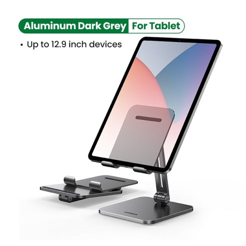 [SW] UGREEN 태블릿 스탠드 전화 홀더 iPad 프로 2021 2020 삼성 Xiaomi 태블릿 접이식 iPad 스탠드 노트북 스탠드 노트북 지원, 색깔2_러시아