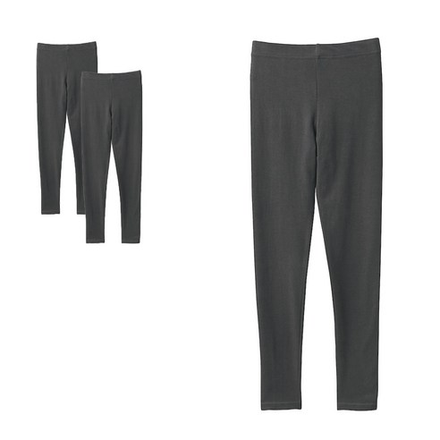무인양품 MUJI 여성 면 레깅스 3장 FCI41ZZZ