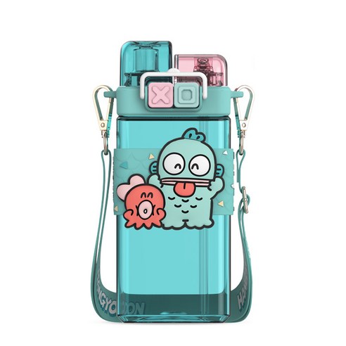 산리오 텀블러 마이멜로디 시나모롤 쿠로미 귀여운 캐릭터 물병 대용량520ml, 한교동, 1개