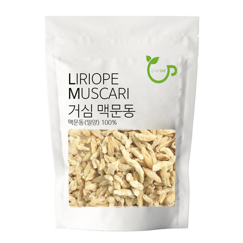 그린팟 국산 거심 맥문동 (심 제거한 밀양 맥문동), 600g, 1개