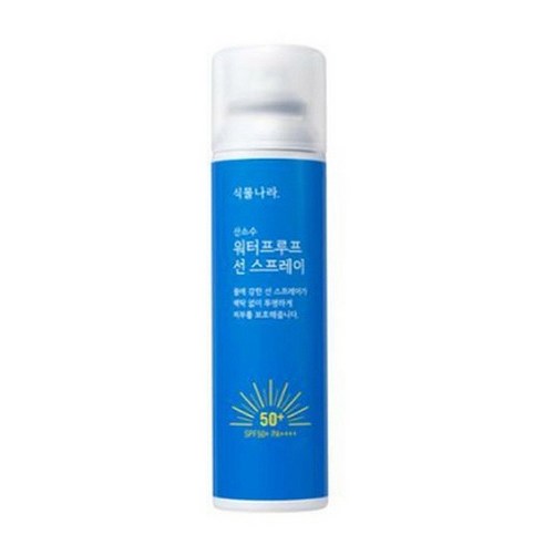 식물나라 산소수워터프루프선크림(대용량) 100mL SPF50+ PA++++ 산뜻한 텍스처 아웃도어최적화, 3개