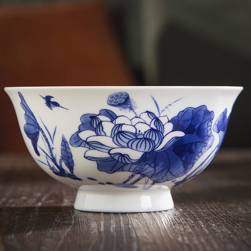 4.5 인치 Jingdezhen 뼈 중국 세라믹 그릇 드래곤 패턴 식기 빈티지 중국 국수 디저트 식기 주방 악세사리, I