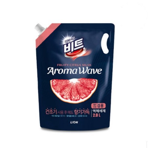 비트 아로마 웨이브 시트러스 겸용, 2L, 4개