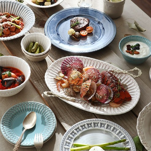 포르투갈의 숨결, 메세라미카 티에라 줄리엣 시리즈로 식탁을 예술로!