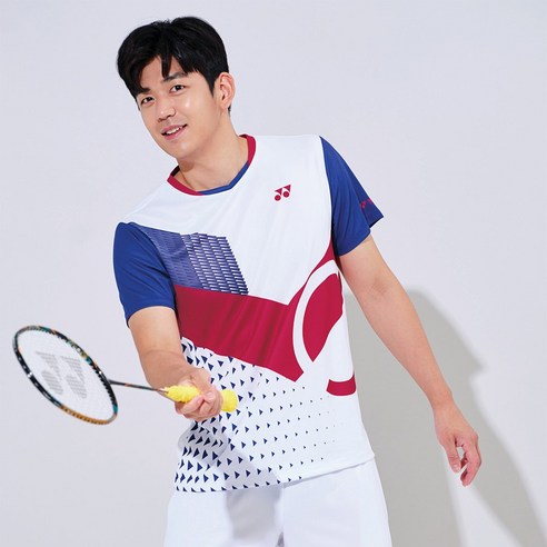 요넥스 223TS023M 남성 배드민턴 반팔 티셔츠