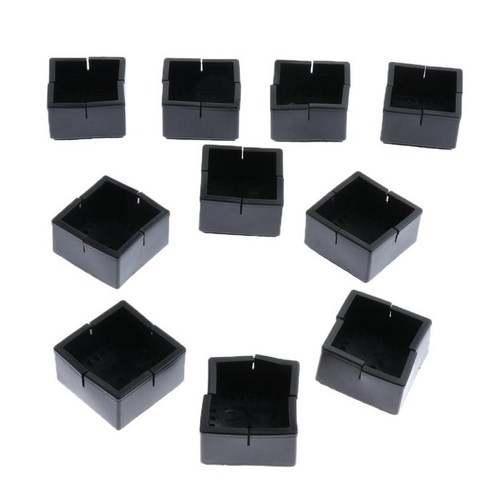 10xSilicon 모자는 Sqare 의자 다리 카펫 보호기를 위해 패드를 느꼈다, 설명, 설명