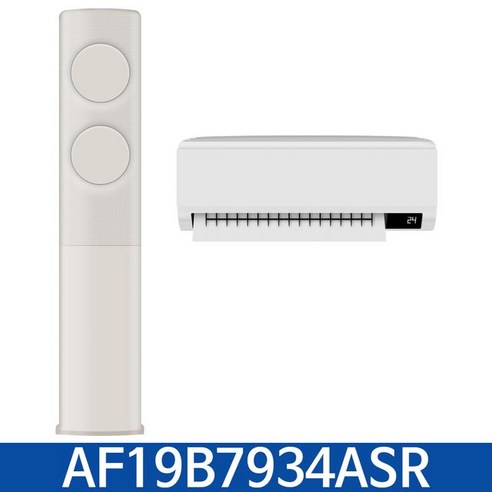 삼성 비스포크 AF19B7934ASR 무풍에어컨 클래식 청정 멀티형 2 in 1 (62.6㎡ + 18.7㎡) / JJ, 단일옵션