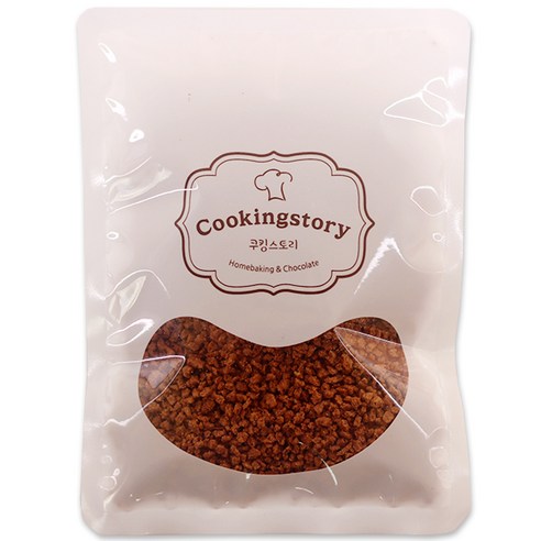 [소비기한세일 10월] 쿠킹스토리 쿠키크런치, 100g, 1개, 428) 쿠키크런치100g