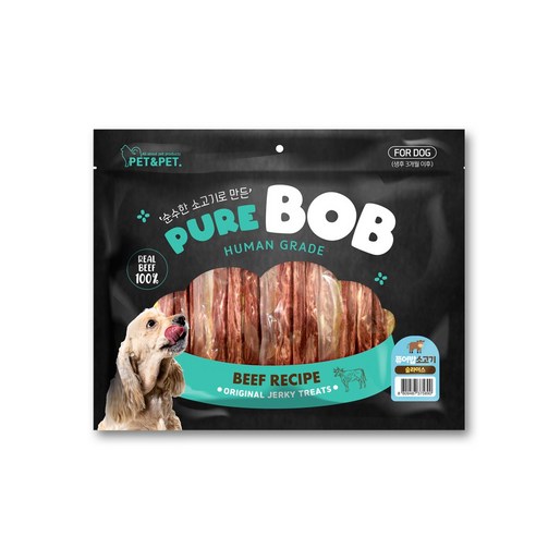 퓨어밥 300g, 10개, 소고기 슬라이스