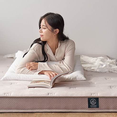 휴도 푹신한 제주 13cm 슬림 낮은 침대 매트리스 토퍼