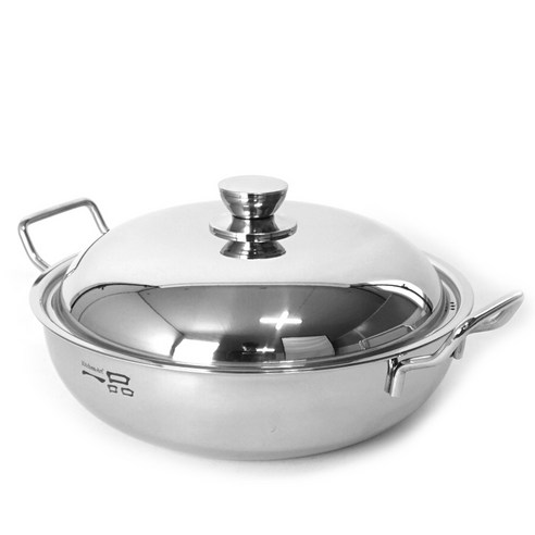 키친아트 일품 통3중 파티웍, 30cm, 1개