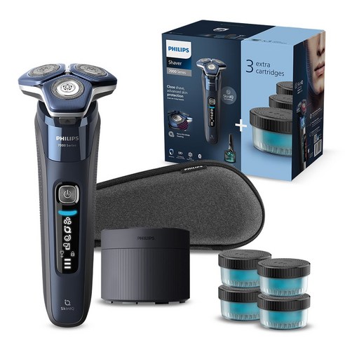필립스 SkinIQ 7000 NEW 시리즈 전기면도기, S7885/74, 아드리아틱 브라운면도기 필립스 SkinIQ 7000 NEW 시리즈 전기면도기, S7885/74, 아드리아틱 브라운면도기