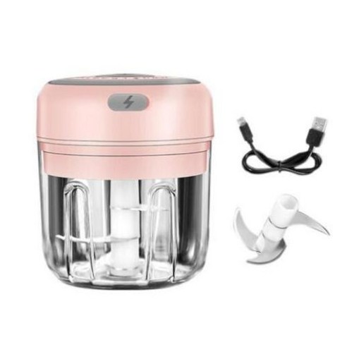 마늘까는기계 은행 탈피기 100/250mL 미니 전기 마늘 쵸퍼 야채 칠리 고기 생강 사수 기계 튼튼한 내구성 U, 01 Green 250ML_01 3 1