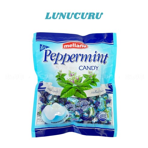[멜랜드] 신 페퍼민트 캔디, 250g, 3개