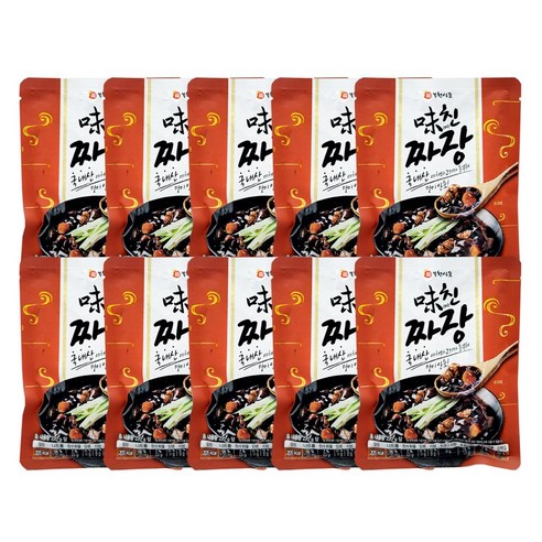 복천식품 미친짜장 220g x 10팩, 10개