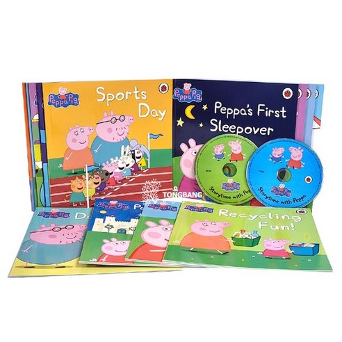 (영어원서) Peppa Pig 13 Books and 2 CD Colletion (영국판), 없음