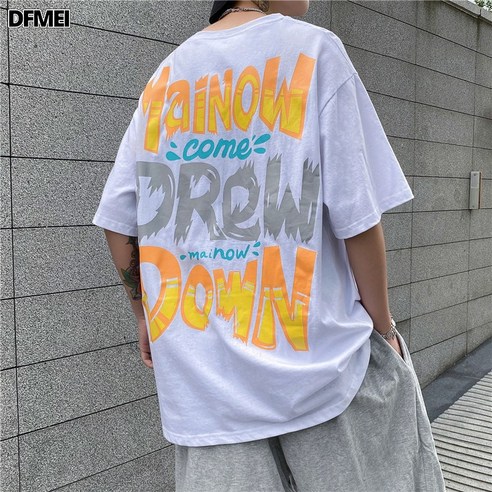 DFMEI 티셔츠 반팔 루즈핏 ↑