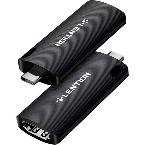 LENTION 비디오 캡처 카드 게임/라이브 스트리밍/영상 회의용 4K HDMI to USB C 오디오 게임 닌텐도 스위치/PS4/OBS/카메라/PC/Windows/DSLR/PS5