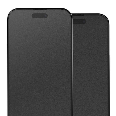 안전하고 편리한 휴대폰 보호를 제공하는 아이엠듀 매트 지문방지 풀커버 강화유리필름