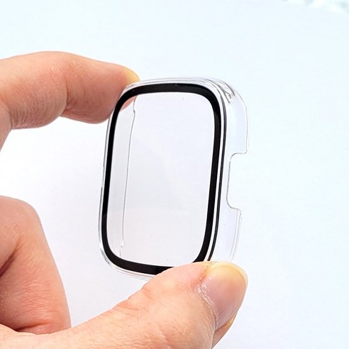 샤오미 레드미 Mi Watch 3을 위한 탁월한 보호력과 스타일을 제공하는 더조은셀러 풀글라스 투명 케이스