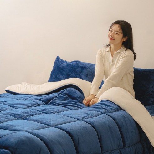 겨울을 따뜻하게 감싸줄 자가발열 포근에어 겨울이불 소개 발열이불